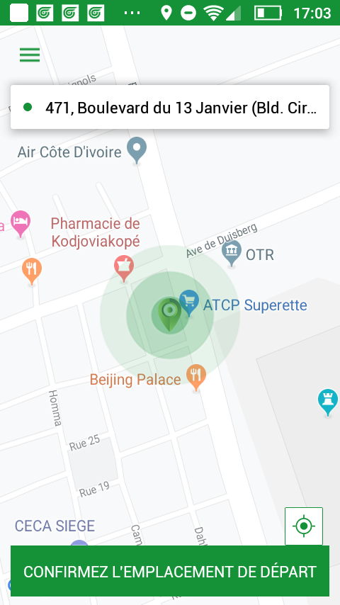 User Step 1 Togo (French)